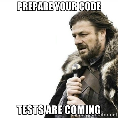 TestsAreComing